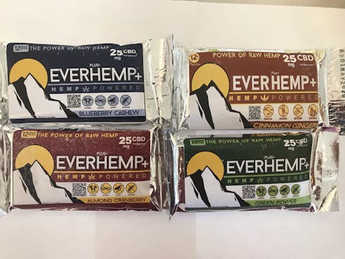 Ever Hemp Protein Bars