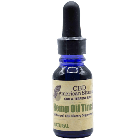 Hemp Oil Tincture - Terpene Rich - Natural - 300mg (15ml)