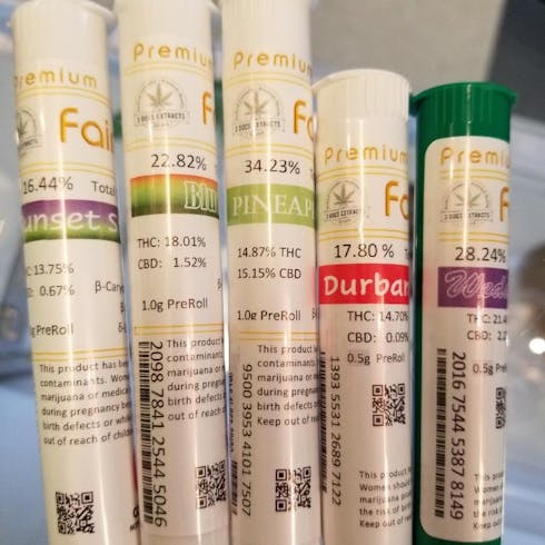 1g Gelato Preroll by 3 Docs