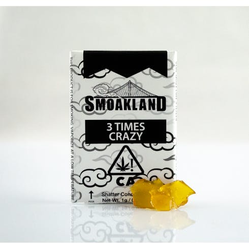 Smoakland Shatterz - 3x Krazy 1g