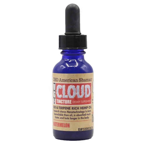 VG Cloud Tincture - Watermelon - CBD & Terpene Rich Hemp Oil - 150mg (15ml)