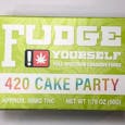 Fudge Yourself 420 Cake Party