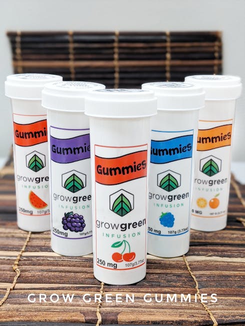 Grow Green Gummies Blueberry