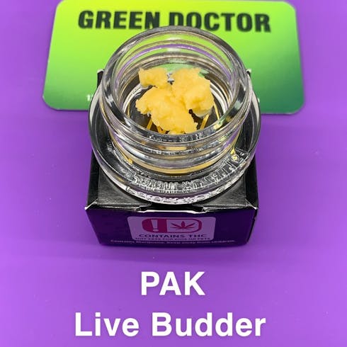 White Mousse PAK Live Budder (Tax Included)