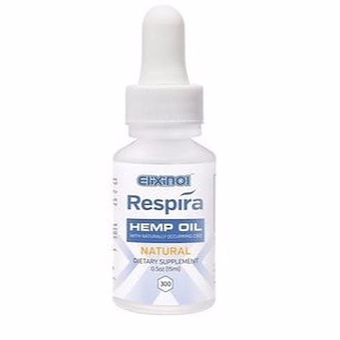 Respira Natural Flavor CBD Oil - 300mg