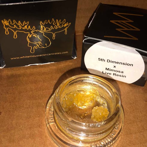 White Mousse - 5th Dimension/Mimosa Live Resin - 1 Gram