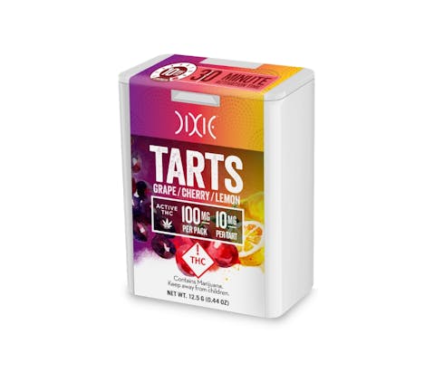 Dixie Assorted Fruit Tarts - 100mg