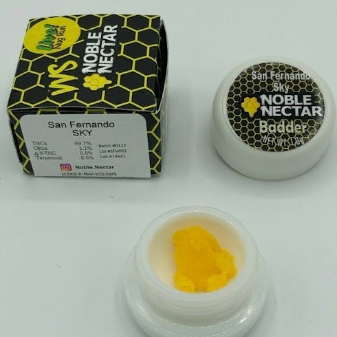 Noble Nectar - San Fernando SKY Badder 1g - $60 OTD