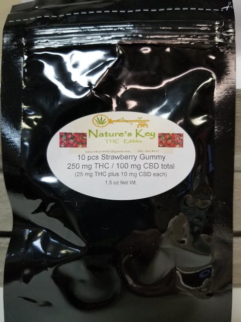 strawberry 250mg gummies 100mg cbd