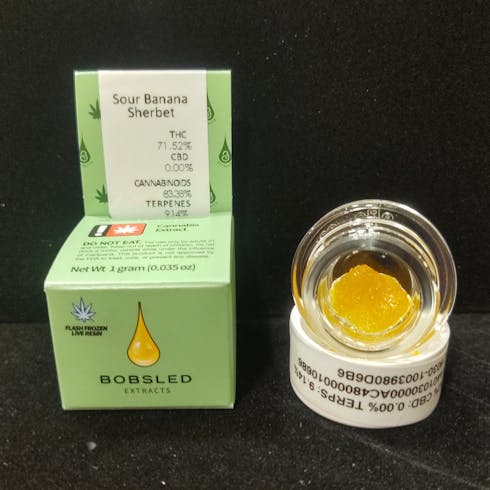 Sour Banana Sherbet