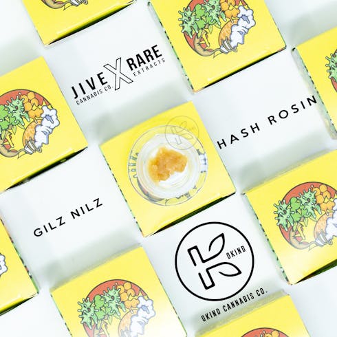 Jive x Rare | Gilz Nilz Live Hash Rosin