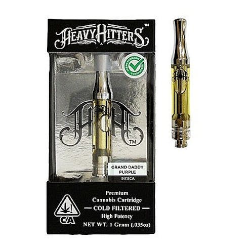 Heavy Hitters Cartridge Grandaddy Purple 1G