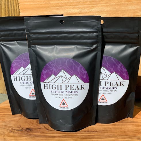 High Peak Gummies 120mg