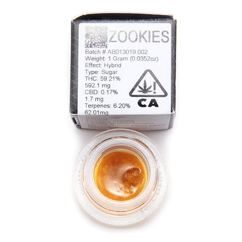 1g Live Resin Sugar – Zookies (H)
