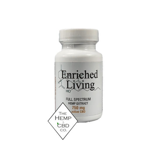 Enriched Living full Spectrum Capsules 750 mg