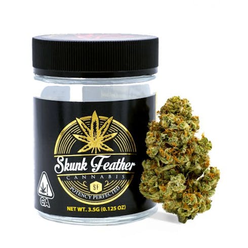 3.5g - Jesus OG (Indica-Hybrid) - Skunk Feather