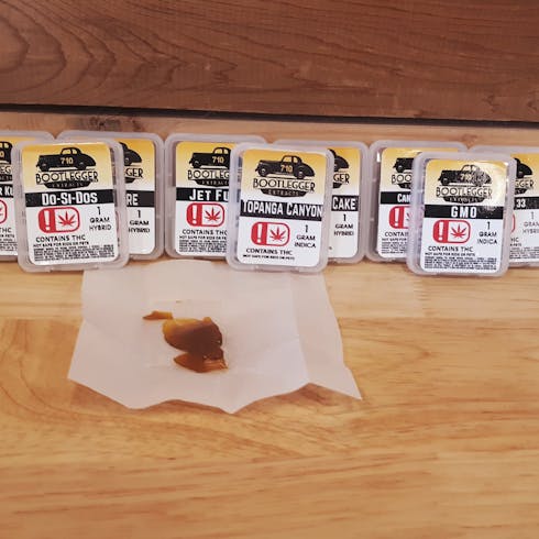 Bootlegger Extracts - Hardcore OG Shatter - 1 gram