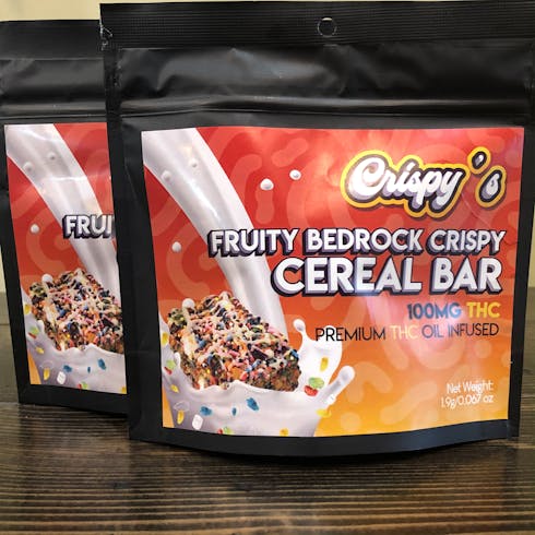 Fruity Bedrock Crispy Cereal Bar