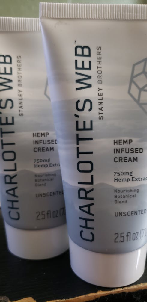 Hemp infused cream