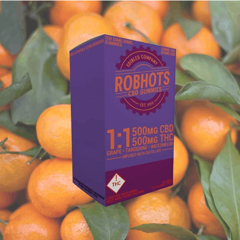Robhots (500mg) (1:1 THC/CBD)