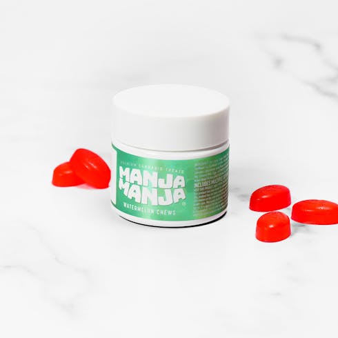 Watermelon - Chew - 20mg CBD - 10 Pack