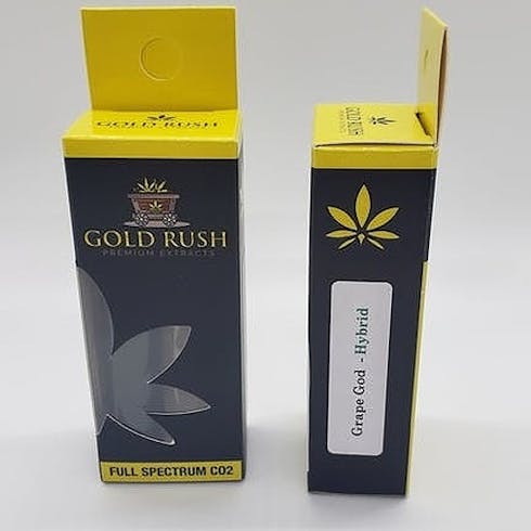 Gold Rush 1.2G Cartridge - Grape god - $50 OTD
