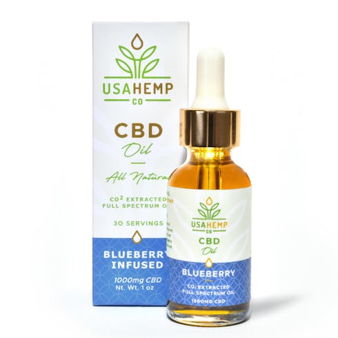 Blueberry Infused CBD Tincture