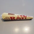 RAW - Organic Hemp Rolling Papers 'Classic CONE 1 1/4" 3per pk