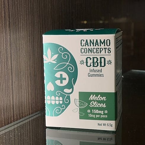Canamo Concepts CBD Melon Slices - 150mg