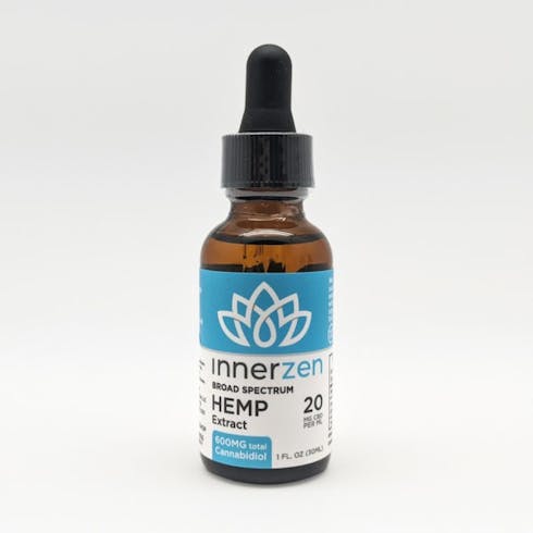 Broad Spectrum CBD Tincture – 600MG – by Innerzen