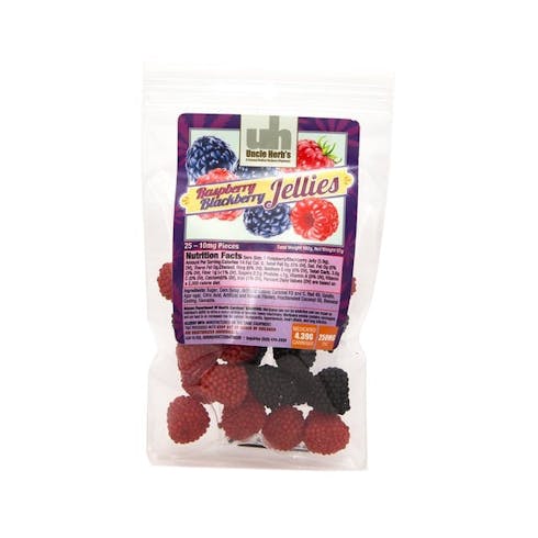 UNCLE HERB'S - Blackberry/Raspberry Jellies