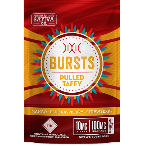 Dixie - Sativa Bursts - Pulled Taffy - 100mg