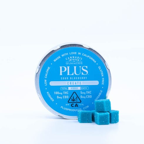 Plus Gummies - Create 100mg