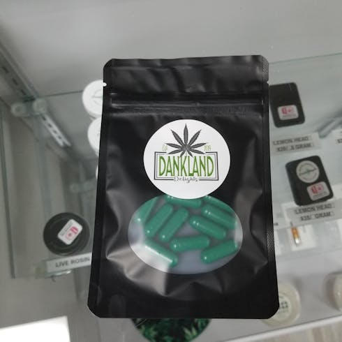 Dank Land THC capsules
