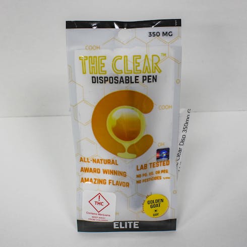 The Clear .35mg Elite - Disposable Golden Goat