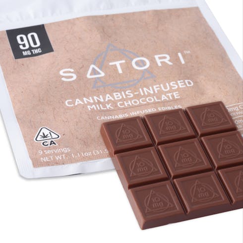 Satori - Milk Chocolate Bar 90mg