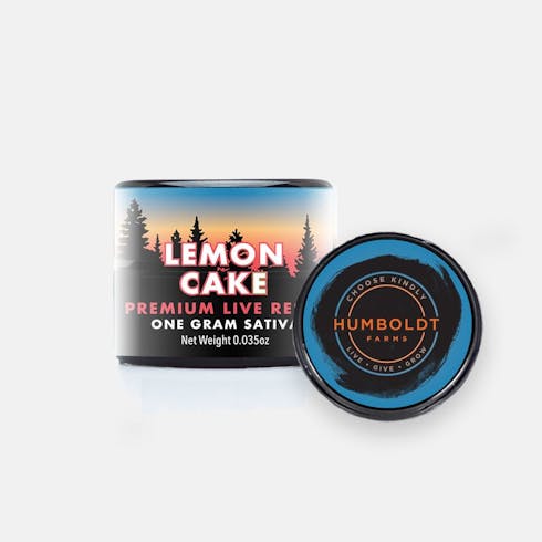 Lemon Cake Live Resin - Humboldt Farms