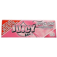 Juicy Jay's - 1 1/4 Cotton Candy Flavored Rolling Papers