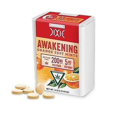 Dixie - 5mg x 40pk mints - AWAKENING ORANGE