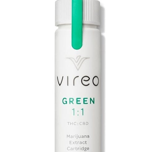 Vireo Green Distillate Vape - 250mg (1:1)