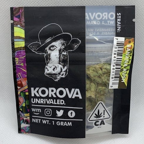 Korova - Banana Kush 1g