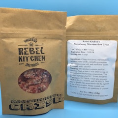 District Growers Edibles Snack Foods Strawberry Marshmallow Crisp 45mg