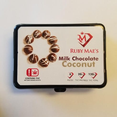 Milk Chocolates - Coconut by Ruby Mae's