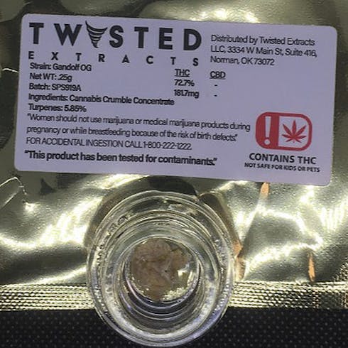 Gandalf OG Crumble .25g