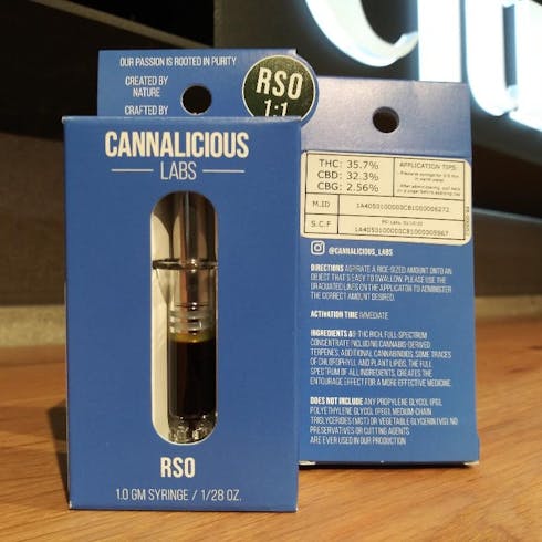 RSO 1:1 THC/CBD Dart 1g