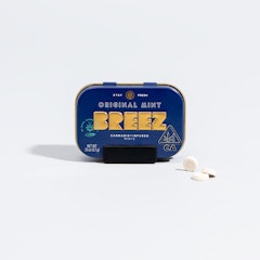 Breez Edibles Tinctures & Sublingual Original Mint Tin 100mg 20-pack
