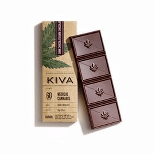 KIVA BAR DARK CHOCOLATE 100mg