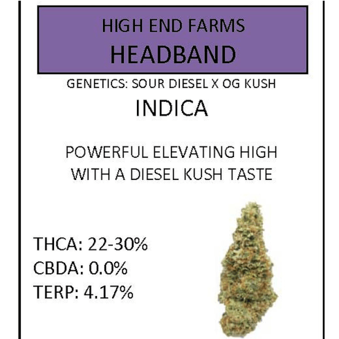 Headband by High End Farms