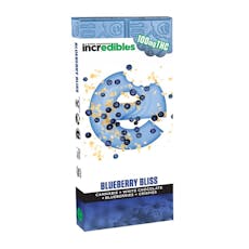 Incredibles Edibles 10pk/100mg- Sour Blue Razzberry 1:1 (THC:CBG)