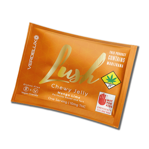 10mg Mango Lime Lush Gummy by Verdelux